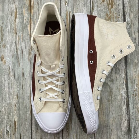 Converse Chuck Taylor All Star Craft Mix Retro Hightop Sneaker Shoes Size 12 - Picture 2 of 13